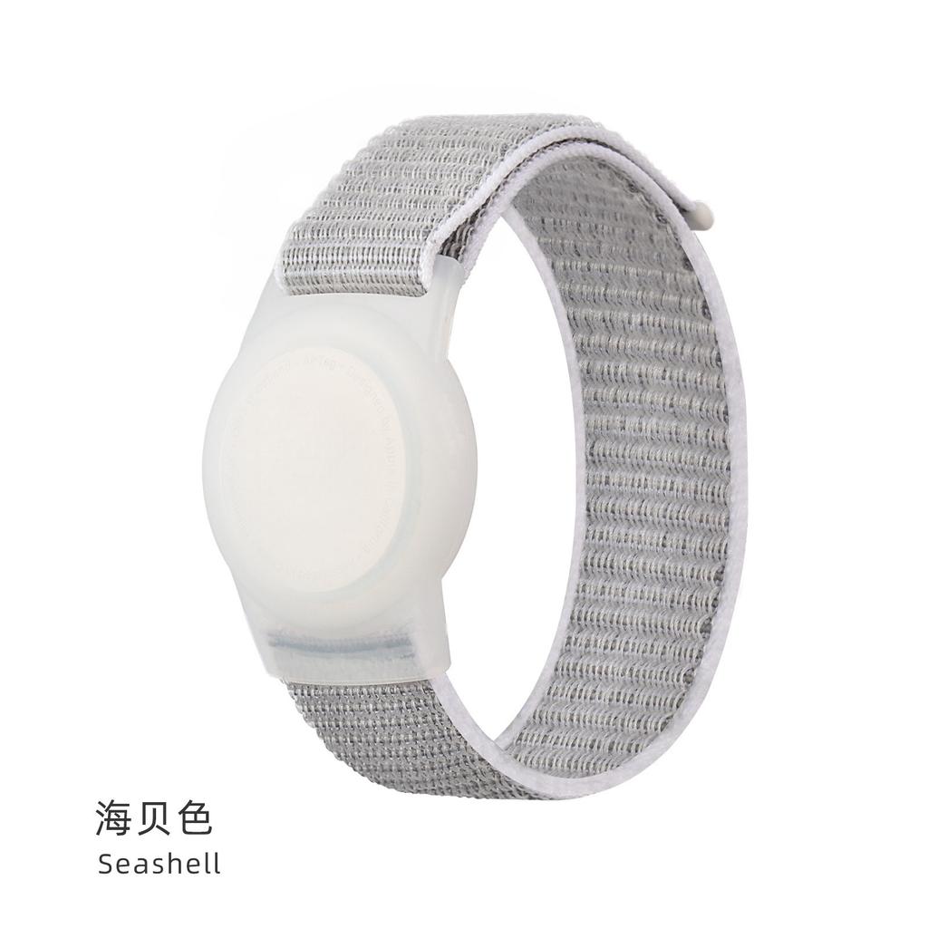 Nylon Strap for Apple AirTags Locator Kids Wristband Anti-Scratch Cover Accessories for Airtag Tracker Holder with Bracelet