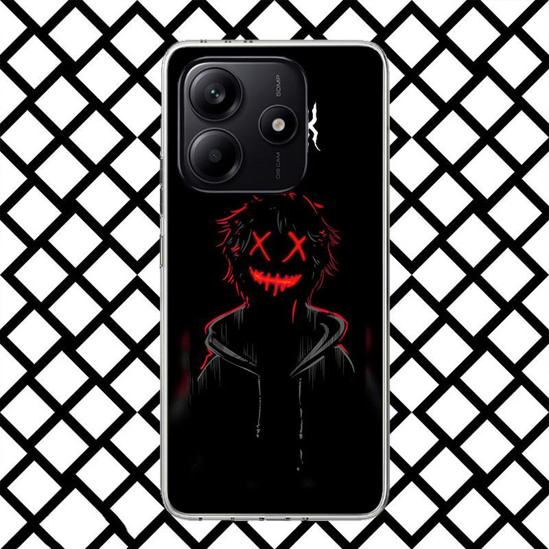 Devil Bad Boy Anime Phone Case for Xiaomi Redmi Note 15 14 14S 13 12 12S 11 Pro Plus 11E 11T 11S 10S 5G Soft Cover Fundas Redmi