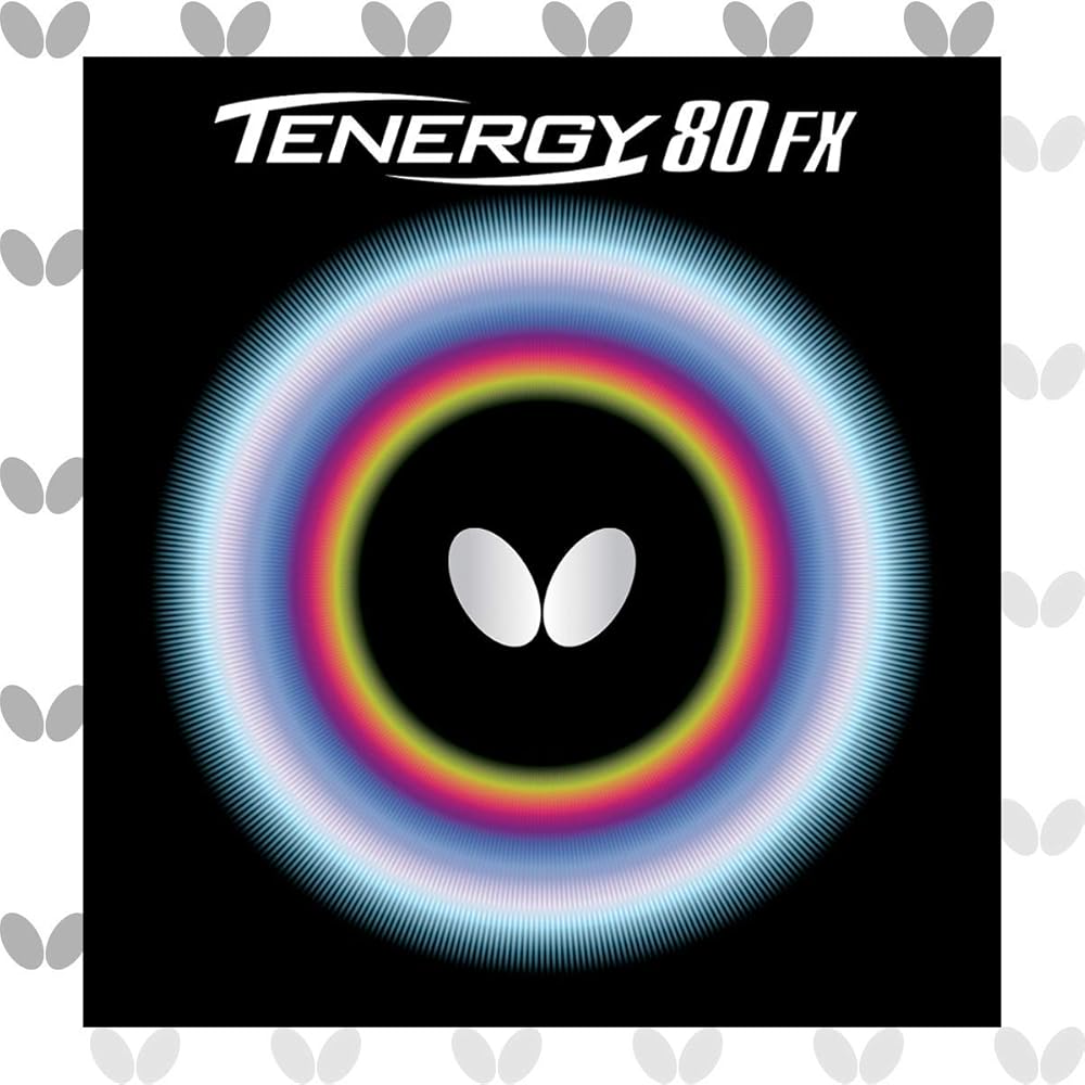 Butterfly Tenazi 80 FX Red Table Tennis Rubber 05940 006 A