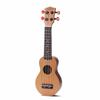 17 Inch Redwood Mini Pocket Guitar Ukulele Music Instrument Toy with Pouch