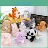 Plush Penguin Bear Rabbit Toy With Short Pile Soft Fabric For Kids And Collectors