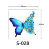Small Flower Tattoo Sticker Female 3D Color Tattoo Sticker Rose Lotus Butterfly Flower Tattoo