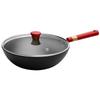 Jinsaozi 32cm Fine Iron Non-Stick Wok