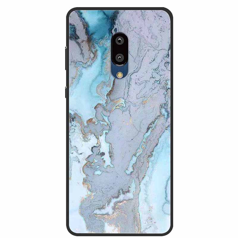 For Sharp Aquos Zero 2 Case Bumper Marble Silicone TPU Soft Phone Cover For Sharp Aquos Zero2 SH-Z20 SHV47 Case Cartoon Funda