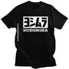 Herren Japan Yoshimura T-Shirt Baumwoll-T-Shirts für Männer Klassisches T-Shirt Bedruckt Tuning Rennen Auto-T-Shirts Lockere Passform Kleidung