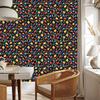 Ladybugs Wallpaper Navy Blue and Ochre for Living Room and Bedroom 50x1000