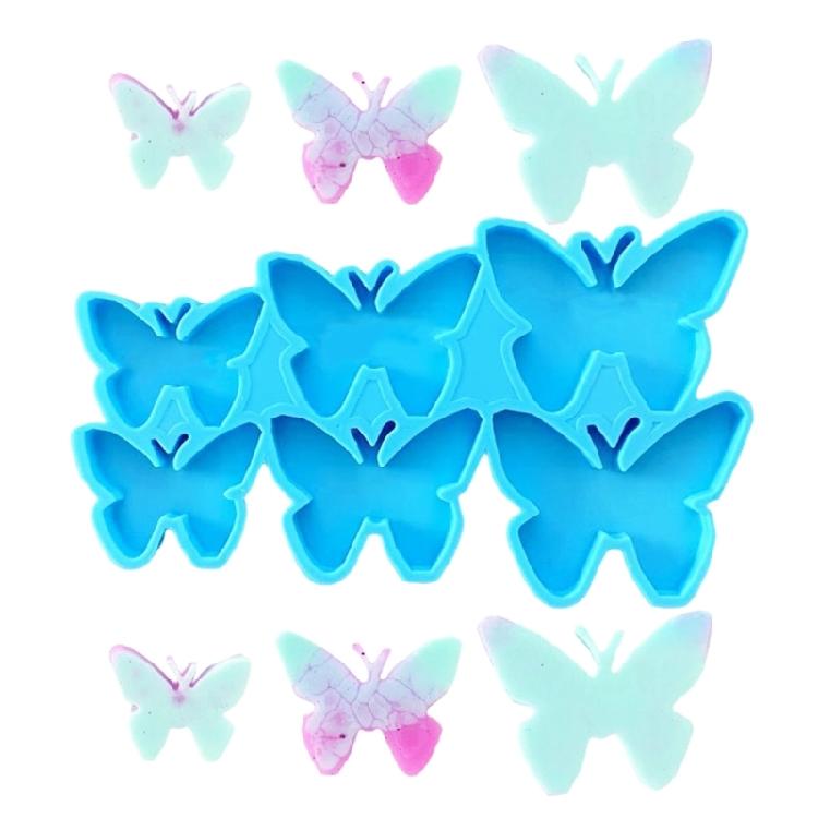 Unique Butterfly Shape Silicone Mold Resin Moulds for Jewelry Casting DIY Crafts 1