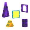 22Pcs Large Color Window Magnetic Block Building Toys For Parent Child Interactive Diy Castle Assembly