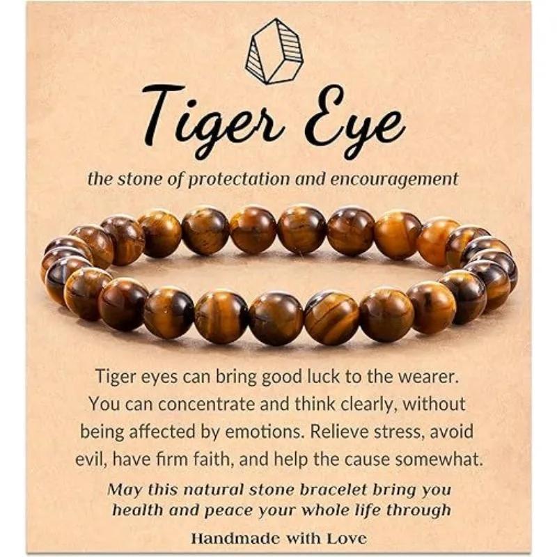 12 Constellation Natural Stone Bracelet Classic Minimalist Yoga Meditation Jewelry For Women Men Birthday Valentine's Day Gift
