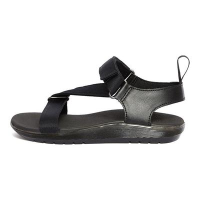 Magic Tape Bequeme Sandalen Unisex-Sandalen Schwarz 21702001