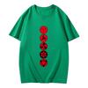 Japanese Anime Naruto Uchiha Itachi Print T Shirt Cotton Short Sleeve Unisex Couple Streetwear Tops