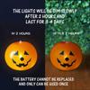 5PCS Halloween Pumpkin Lantern Balloons Inflatable LED Luminous Balloon with Light Glow In The Dark Kids Toys Halloween Party Decor