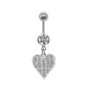 Belly Button Ring For Women Trendy Pink Butterfly Cute Cat Sexy Piercing Jewelry