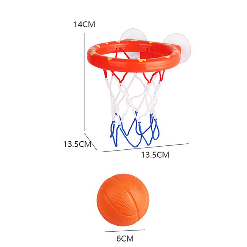 

Новая резиновая детская ванночка с присосками баскетбольное кольцо с 3 мячами игра-стрелялка игрушки для малышей