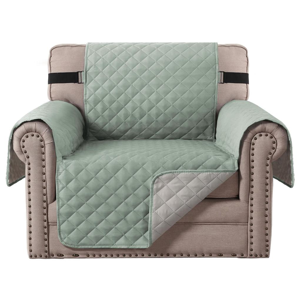Waterproof Plaid Fabric Sofa Cover Anti-Slip Sofa Armchair Covers Luxury Folding Living Room Sofas Slipcover for 1/2/3/4 Seat