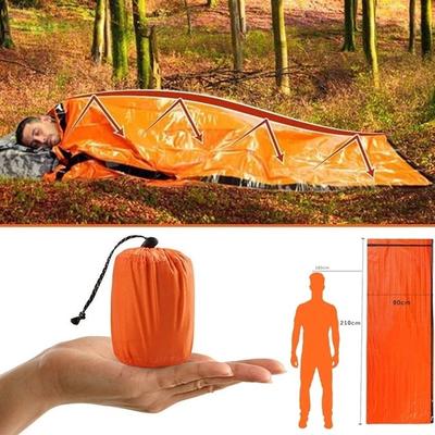 Portable Emergency Sleeping Bag Waterproof Survival Camping Hiking Travel Tools