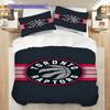 Set da tre pezzi Spirit del Basket Toronto Raptors(1 * copripiumino + 2 * federa, senza nucleo)Set biancheria da letto Copripiumino e federa