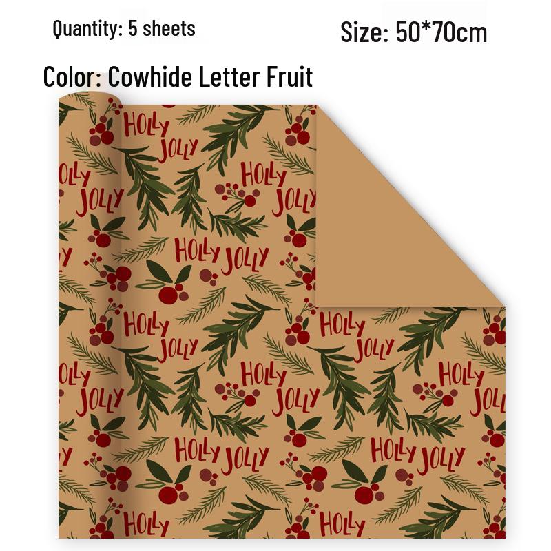 Vintage Style Christmas & Birthday Wrapping Paper for Gifts & Toys