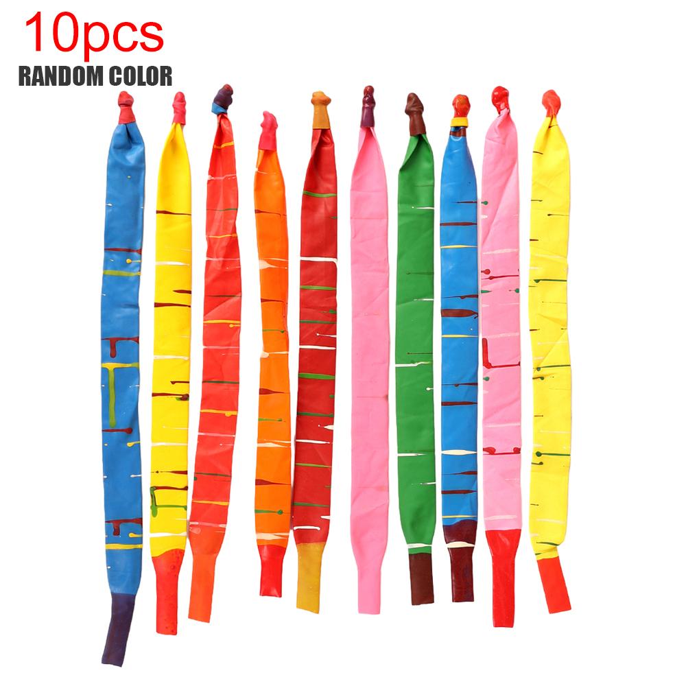 

10/20Pcs Rocket Long Balloons Inflatable Flying Air Balls Toys Children Birthday Party Decoration Latex Balloons Classic Toys (As shown-25752)-