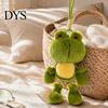 Fragrant Plush Ornament Funny Frog Keychain with Fragrance & Movable Limbs, Soft Stuffed Animal Polyester Fiber Doll Bag Charm for Backpacks