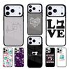 Love Sewing Machine Pattern Phone Case For iPhone 17 AIR 16 Pro Max 15 14 Pro 11 12 13 Shockproof Silicone Cover