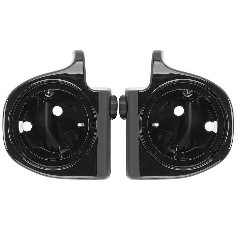 

Motorcycle 6.5 Speaker Pod Boxes For Harley Touring Electra Glide Road King Street Glide 1994-2013 Lower Vented Fairing Boxes чёрный