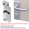 65mm Copper Single Open Lock Cylinder Wooden Bedroom Door Lock Cylinder with Keys