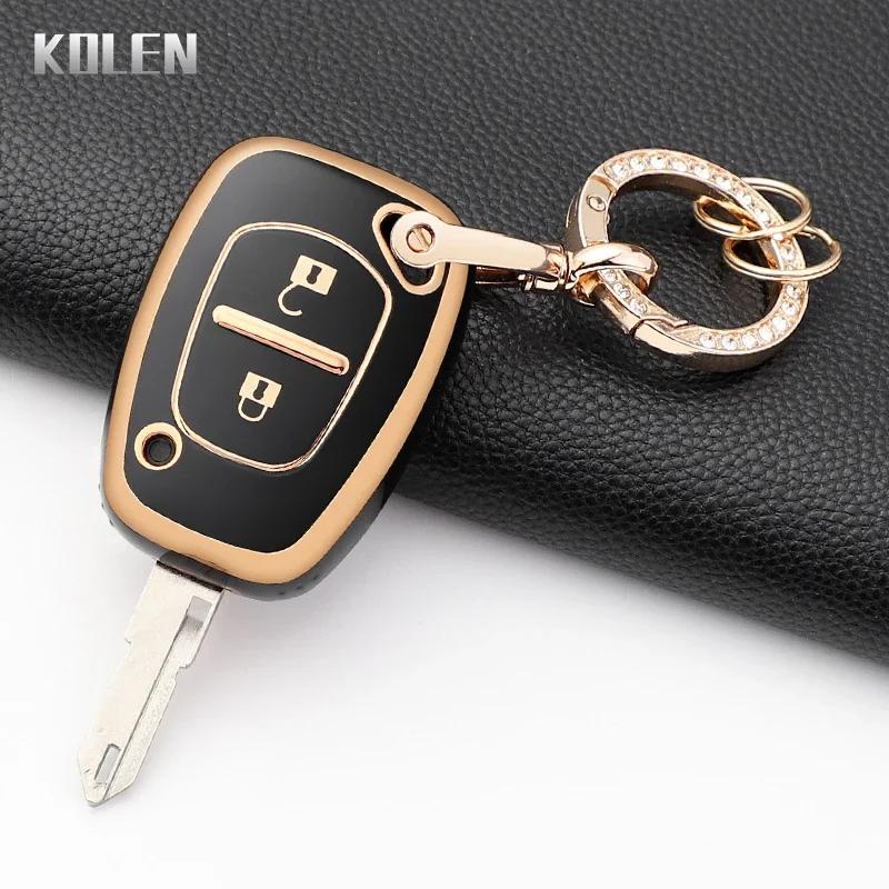 Fashion Tpu Car Key Case Cover Bag For Renault Trafic Kangoo Mavano Master For Vauxhall Opel Vivaro Protected Shell Keychain Fob