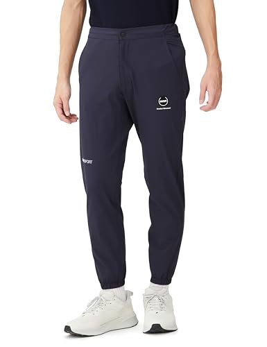 

Move Sports Men s NV L Long Pants, Descente 4-Way Stretch Nylon Easy Jogger Pants, Water-Repellent, UV Protection (UPF 50+), Cool-to-the-Touch, Pocket