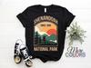 Shenandoah National Park US Vintage T-Shirt, USA Blue Ridge Mountains Virginia Parks Lover Gifts, Adventure Outdoors, Camping Hiking Travel,