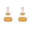 1/2 Pieces Diy Round Baking Tools Creative Cake Cup Press Cookie Mold Baking Rice Ball And Tart Shells Mold Donut Mold