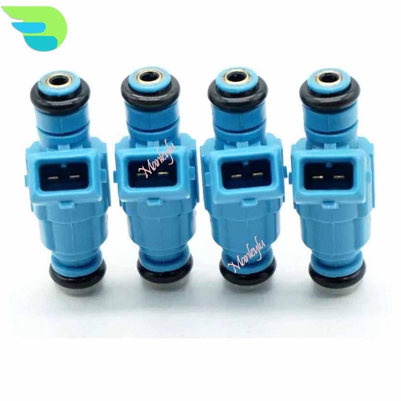 4pcs Fuel Injectors For Fiat- Albea Brava Palio Punto Siena Lancia- Ypsilon Ford- Taurus 0280155816 71716957