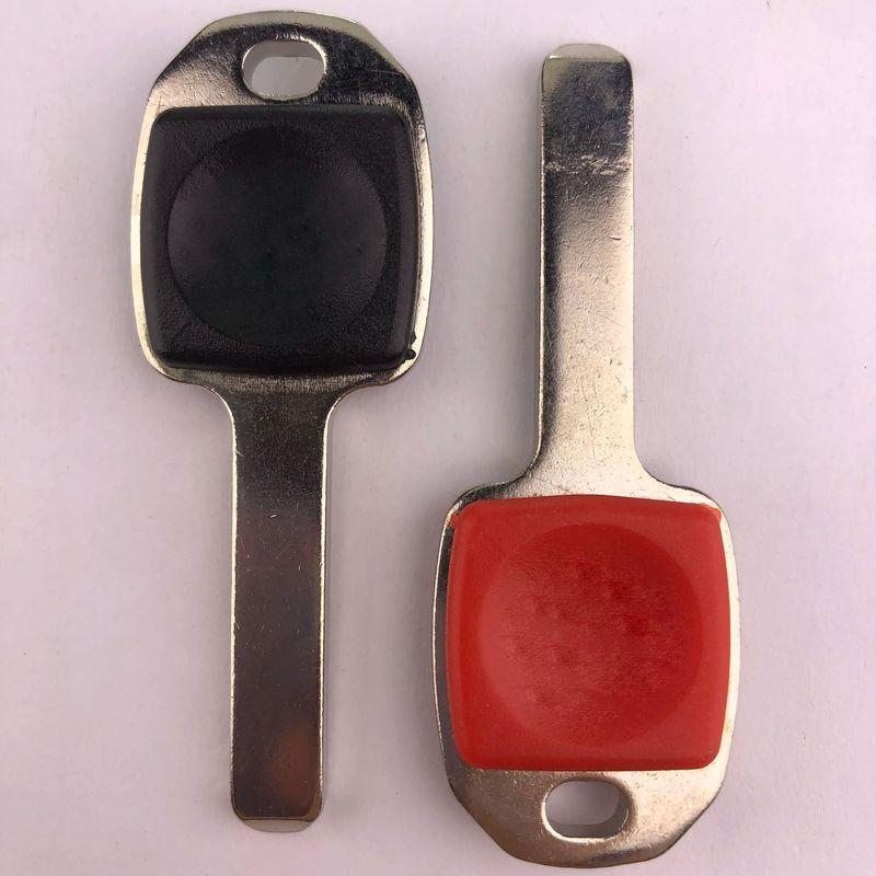 3Pcs New Blank Key Motorcycle Replace Uncut Keys For Harley Softail Street Fat Bob Classic Heritage Slim Low Rider Sport Glide