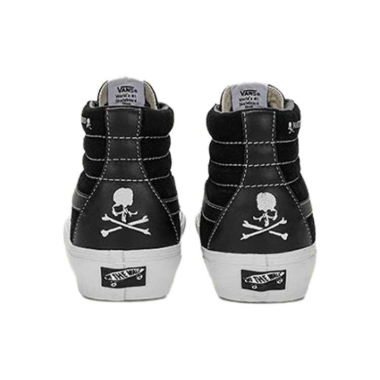 Mastermind World x Vans Sk8-Hi Reissue VLT LX Punkkultur Unisex-Sneaker Schwarz VN0A4BVHBLK