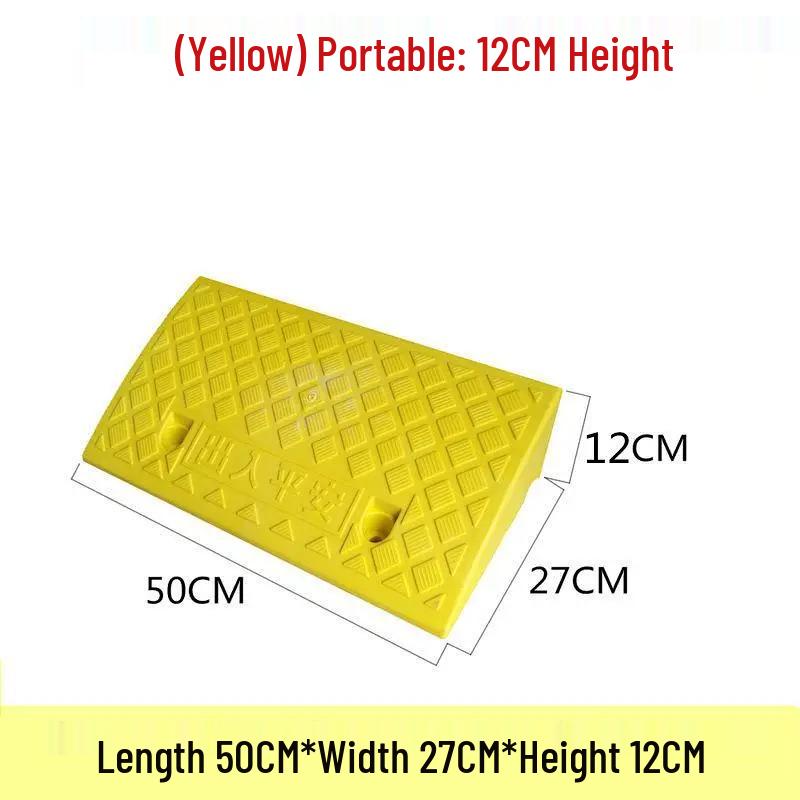 Plastic Car Curb Ramp Threshold Mat for Road Climbing
