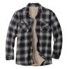 Plaid Fleece Warm Shirt Jacket