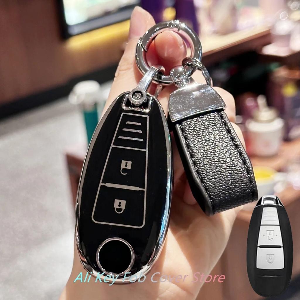 Car Key Case Cover Keychain For Suzuki Swift Ignis Grand Vitara Liana Scorss Grand Kizashi Protective Key Fob Cover