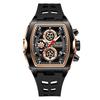 LIGE Men Sport Watch Fashion Chronograph Quartz Wristwatch Silicone Strap Luminous Date Waterproof Male Clock Relogio Masculino