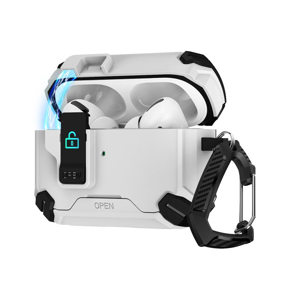 KEYSION Magnetic Automatic Switch Earphone Case for Airpods Pro 3 Pro 2 Shockproof Phone Stand Headphone Cover for AirPods 4 3 2 1