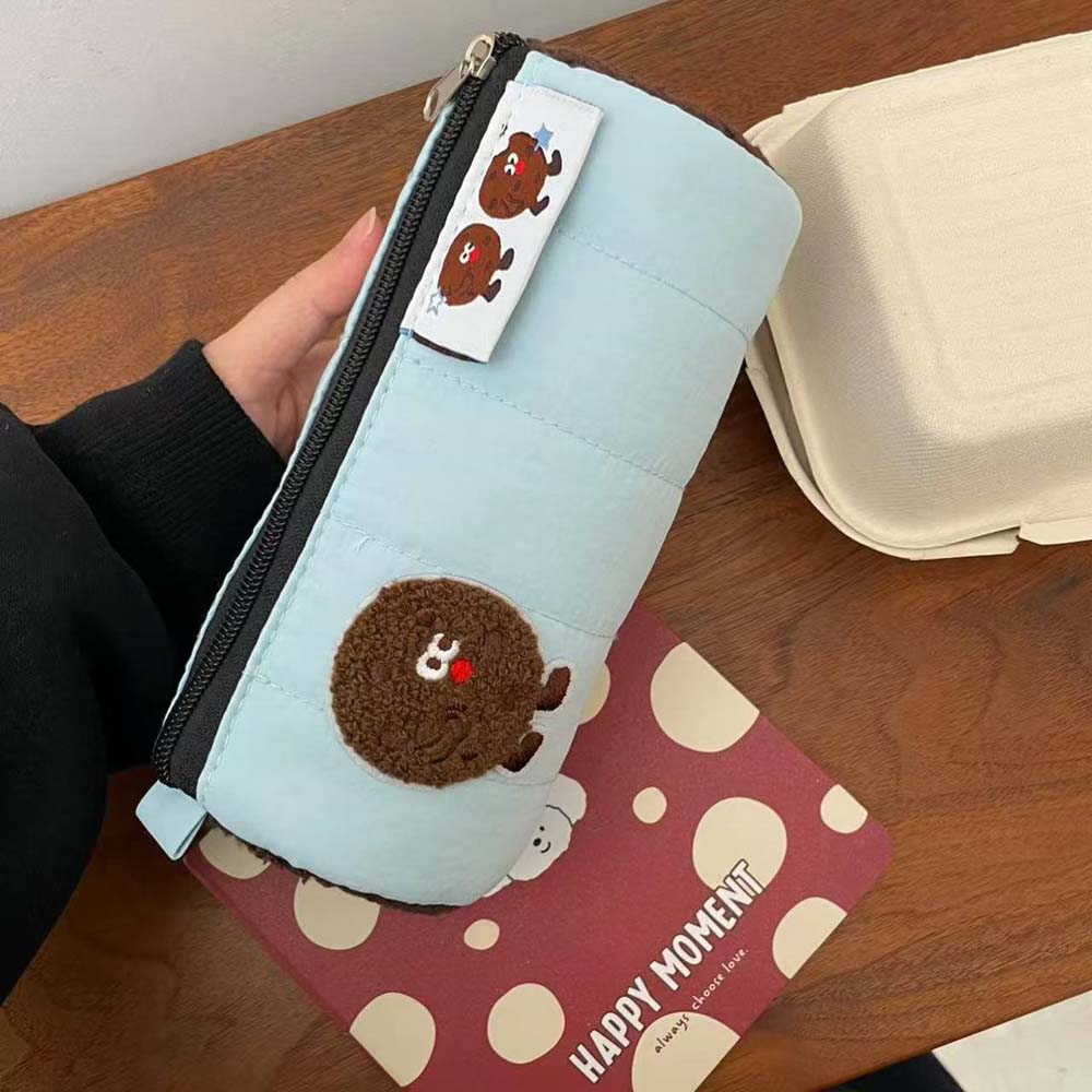 Desktop Storage Korean Style Pencil Case Lovely Cookie Pencil Pouch Boys Girls