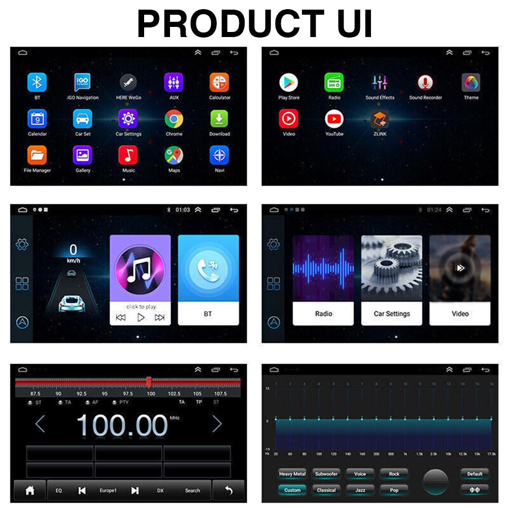 10in Car Stereo Radio 4+64G Fit for CarPlay Android Auto GPS Navi Android14 Wifi FM/RDS for Mercedes-Benz Vito 3 W447 2014-2020