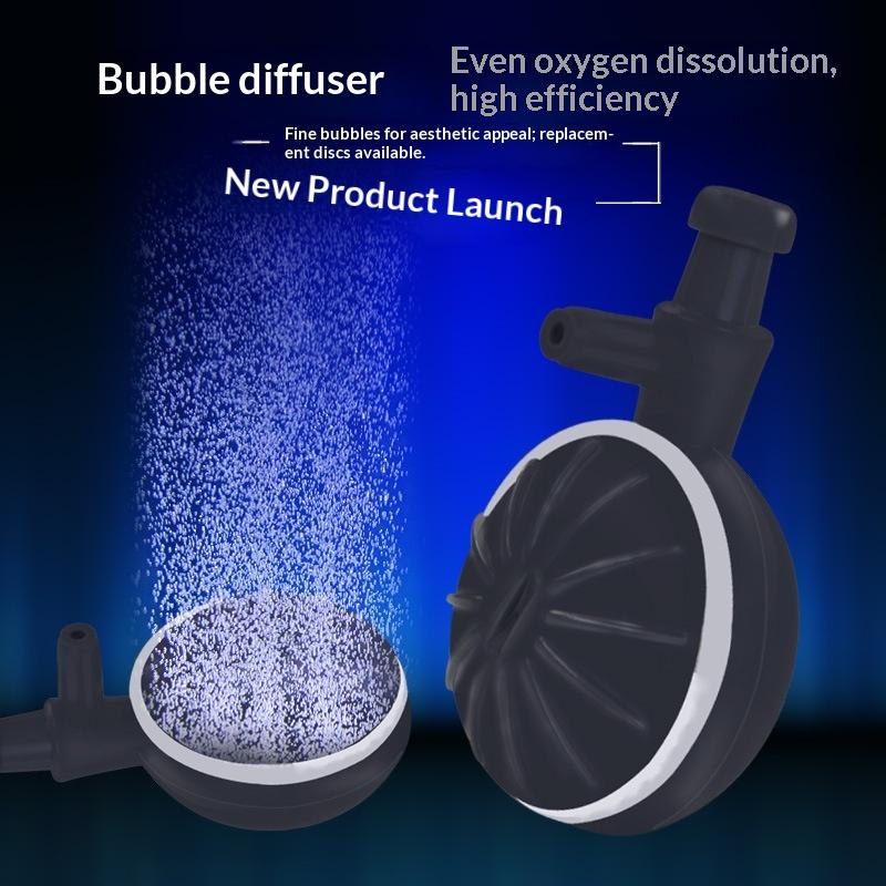 1/2Pcs Plastic Aquarium Air Stone Pond Fish Tank Pump Aerator Aeration Hydroponic Oxygen Accessories With Suction Cups