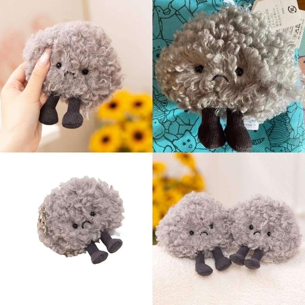 Amuseables Storm Cloud Taschenanhänger Plüschtier für Kinder und Sammler