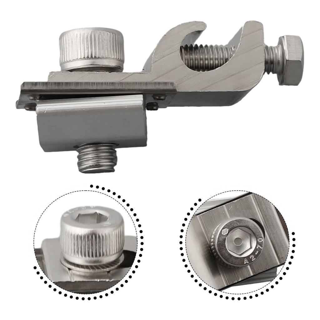 Solar Panel Mounting Bracket Fixing Clips Ground Lugs Fasteners Photovoltaic Support For Solar System Install Parts