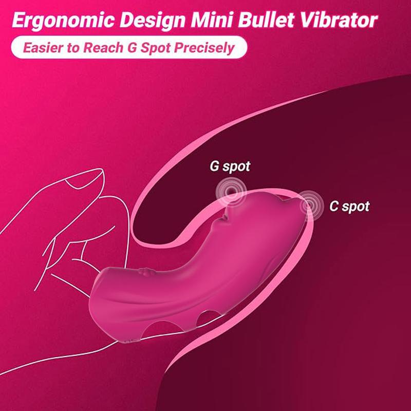 Clit Finger Vibrator Vagina G-Spot Massager Clitoral Stimulator Sex Toys for Women