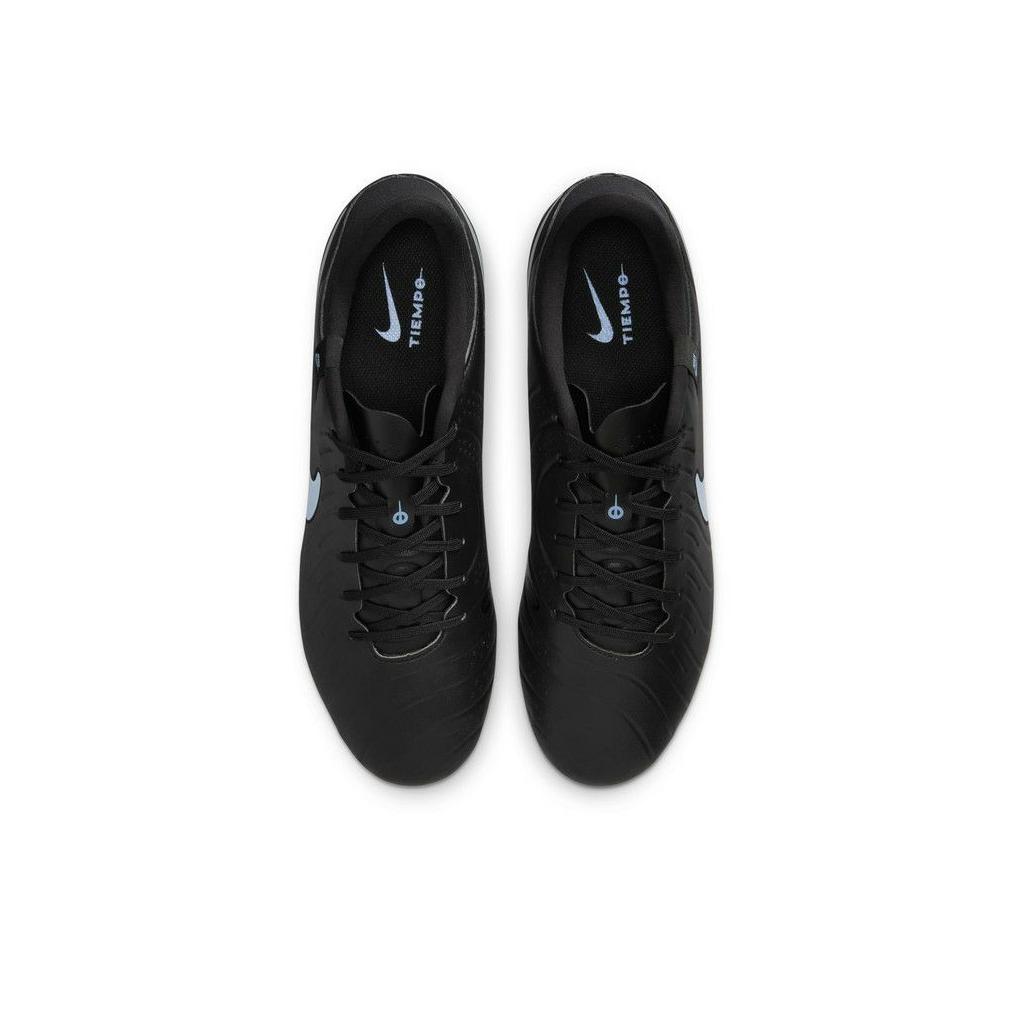 Nike Tiempo Legend 10 Academy Comfortable Versatile Football Shoes Unisex Football Shoes Black Blue DV4339-003