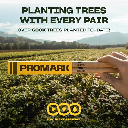 Promark PROMARK Drumstick Select Balance Active Grip Acorn Tip Rebound Balance 5A R5AAG (406 X 14.4mm) [Domestic Genuine Product]