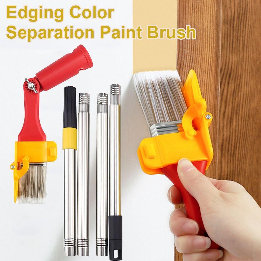 Multifunctional Edging Color Separation Paint Brush Handheld Paint Edger Tool  for Walls Furniture