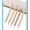 5 Pcs Clay Carving Tool Embossing Pen Dotting Pen with Two Ends Nail Art Pen for Embossing Pattern Clay Sculpting