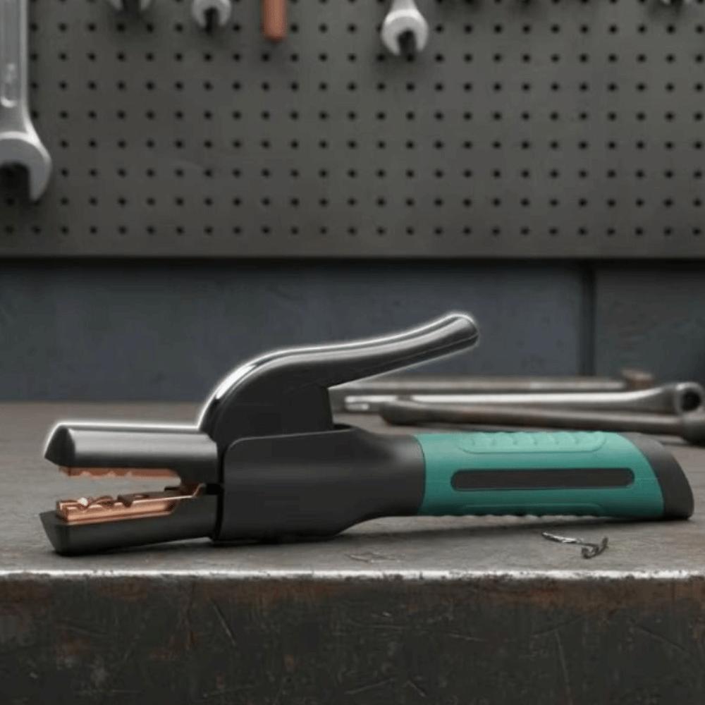 Insulated Handle Welding Electrode Holder Heavy Duty Electrode Holding Clamp For Welders